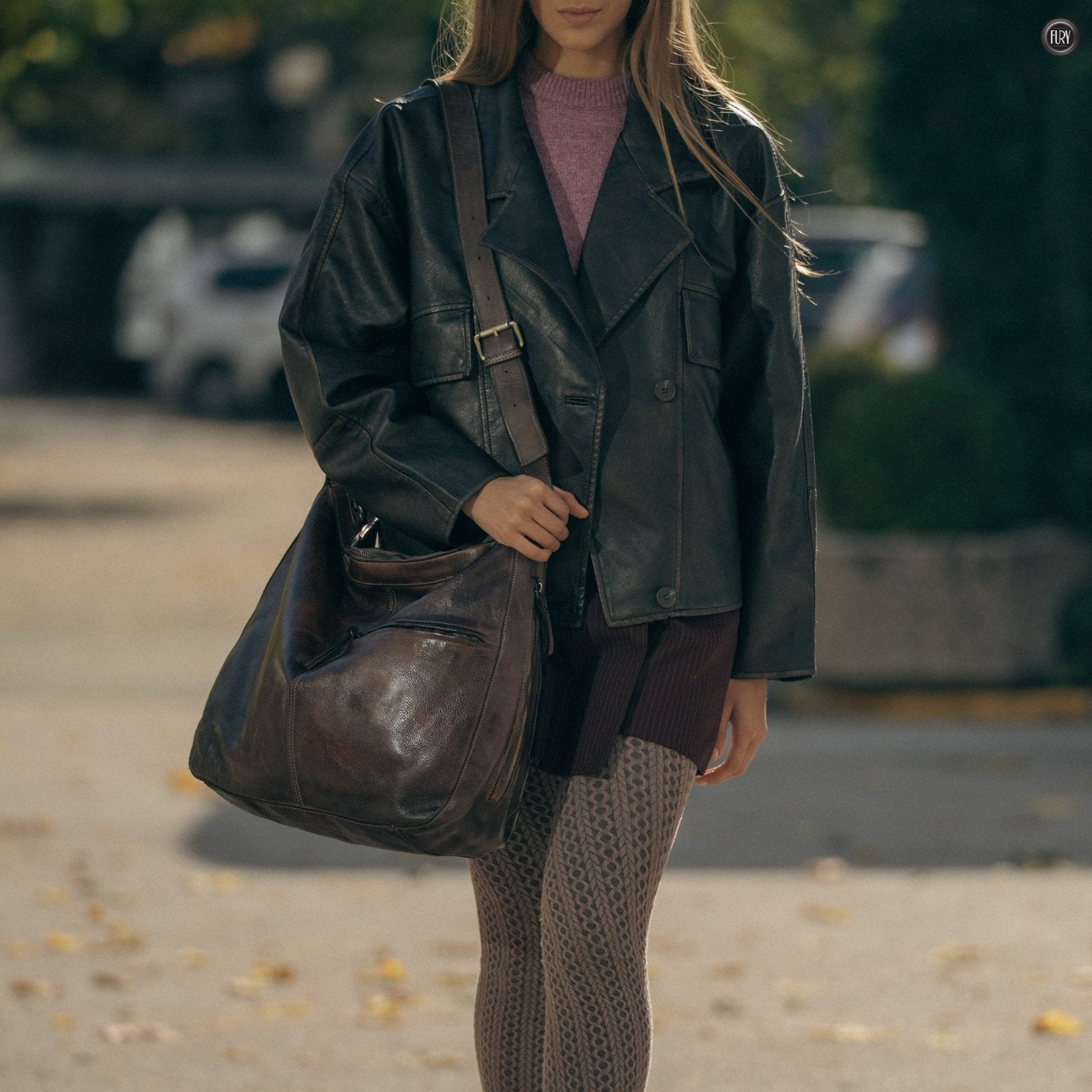 Borsa Iria in pelle - Fury