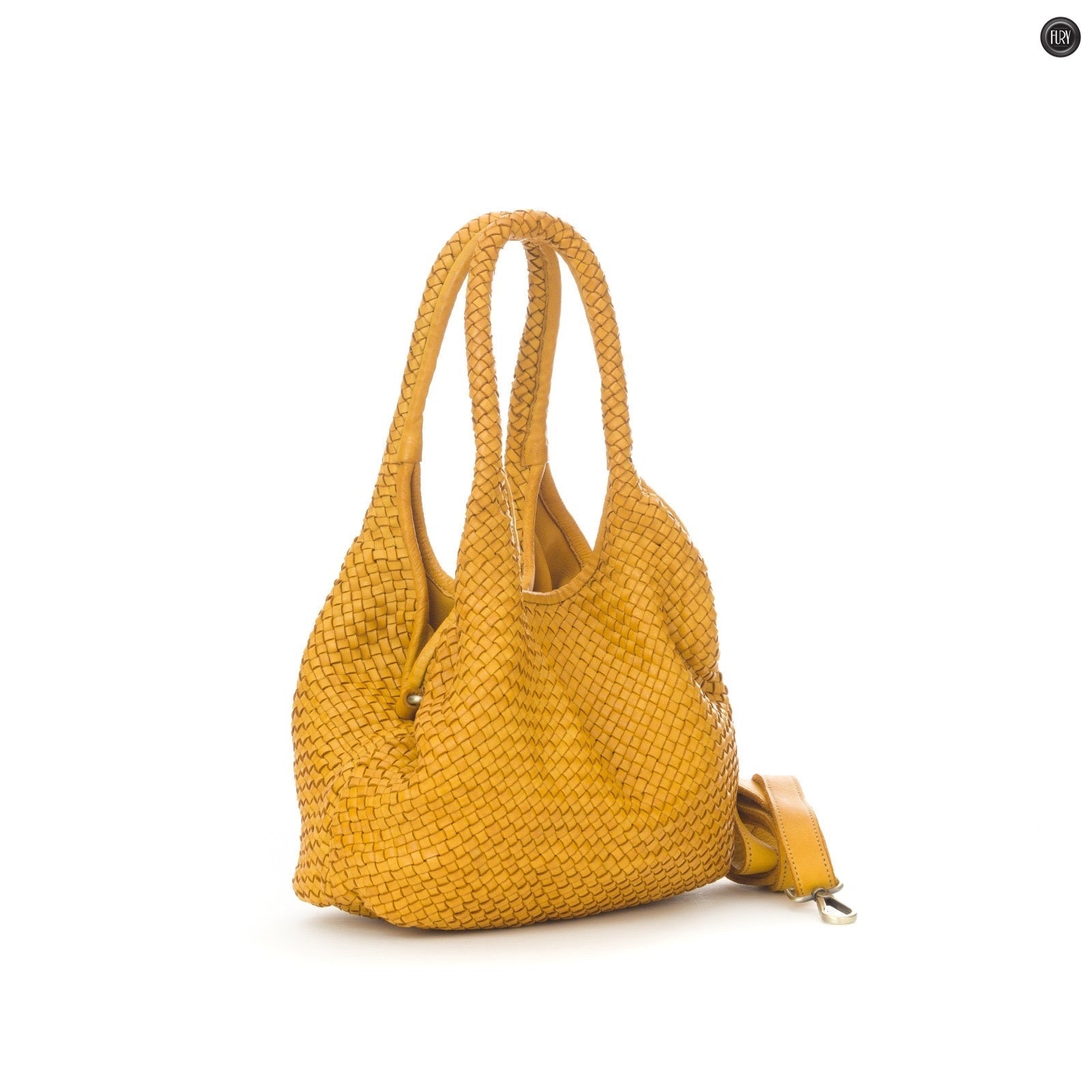 Borsa Nola in pelle intrecciata - Fury