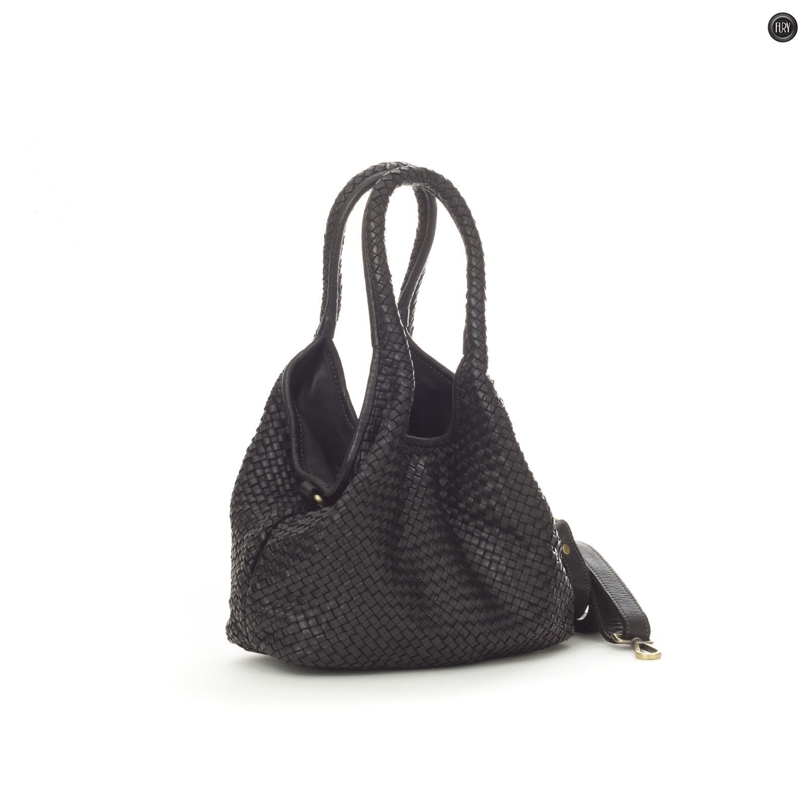 Borsa Nola in pelle intrecciata - Fury