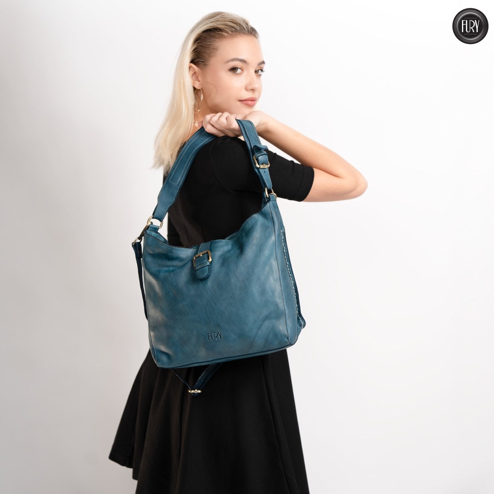 Borsa Sandy in pelle - Fury