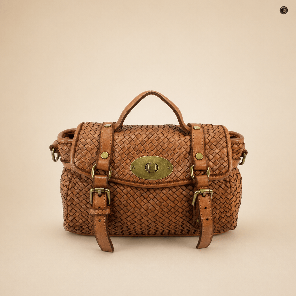 Borsetta Celia in pelle intrecciata - Fury