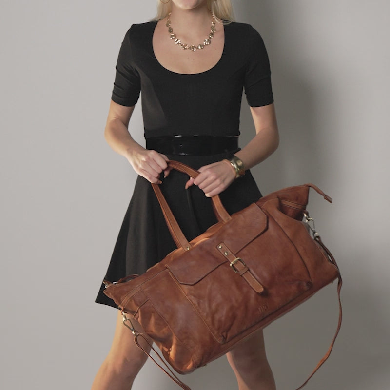 Dante leather bag