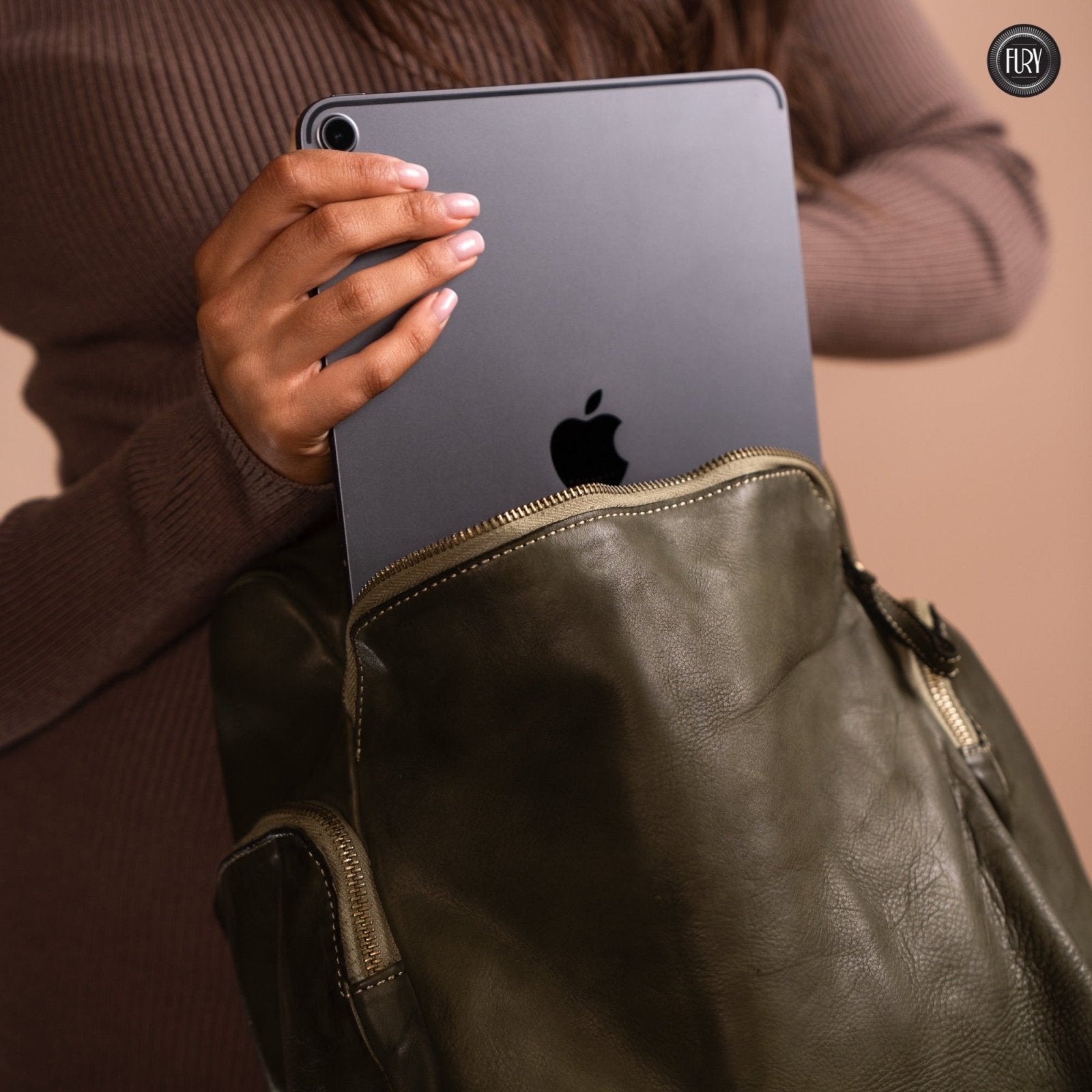 Zainetto Volterra in pelle - Fury