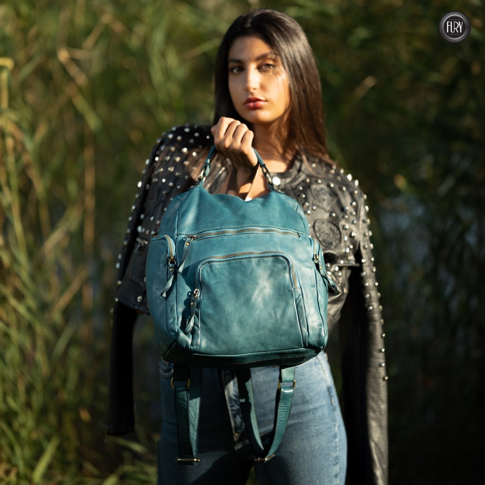 Zainetto Volterra in pelle - Fury