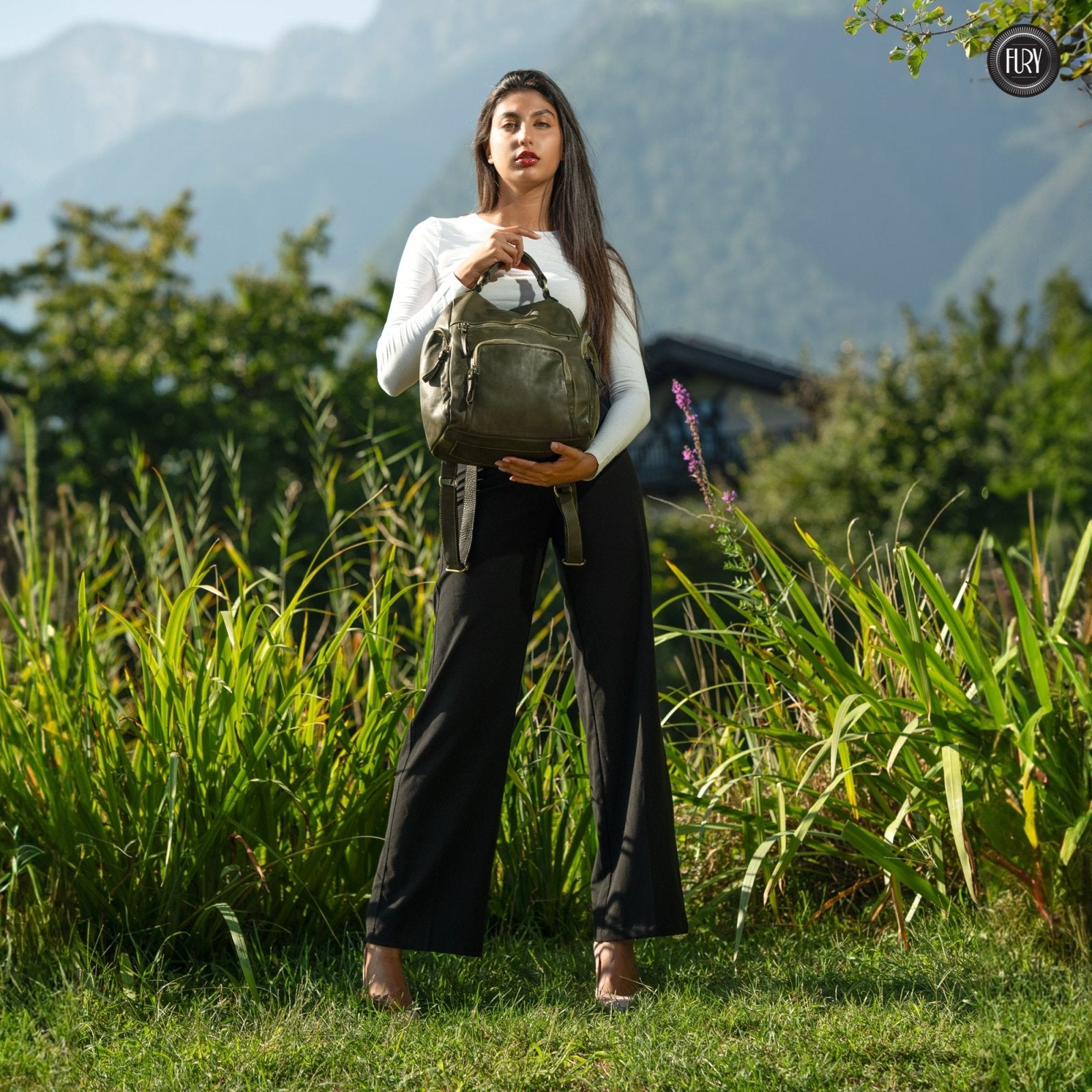 Zainetto Volterra in pelle - Fury