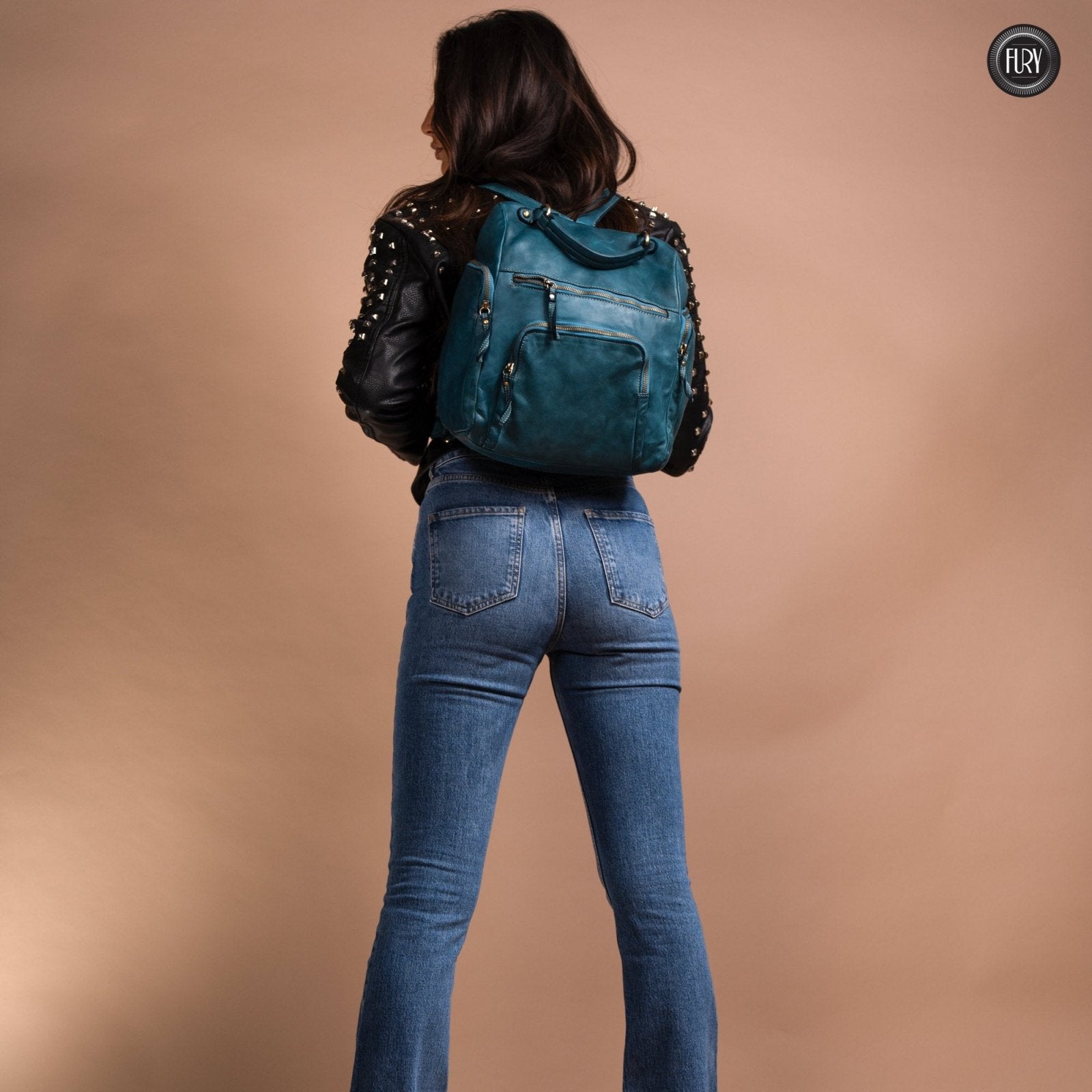 Zainetto Volterra in pelle - Fury