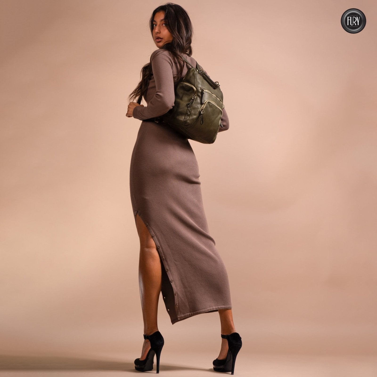 Zainetto Volterra in pelle - Fury