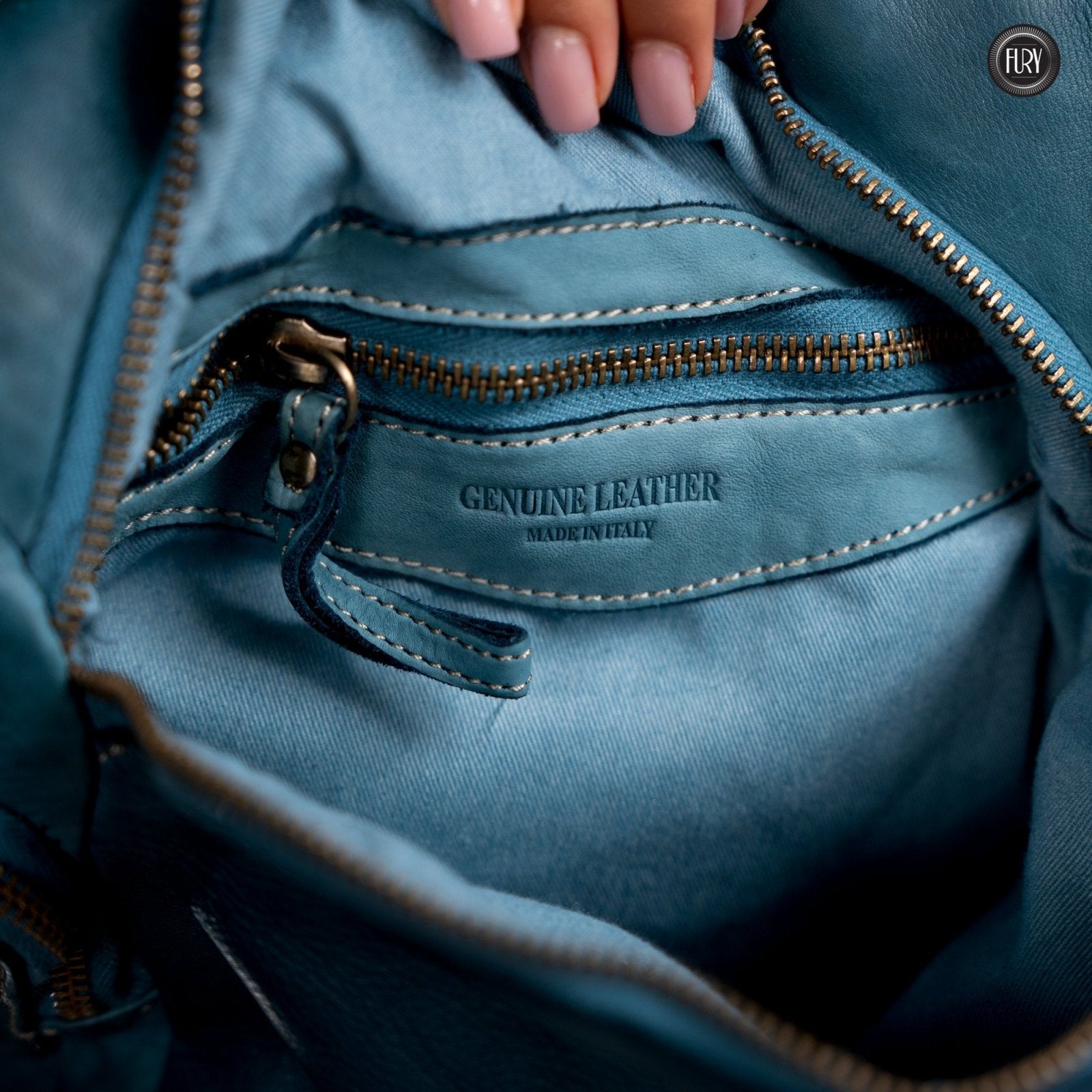 Zainetto Volterra in pelle - Fury