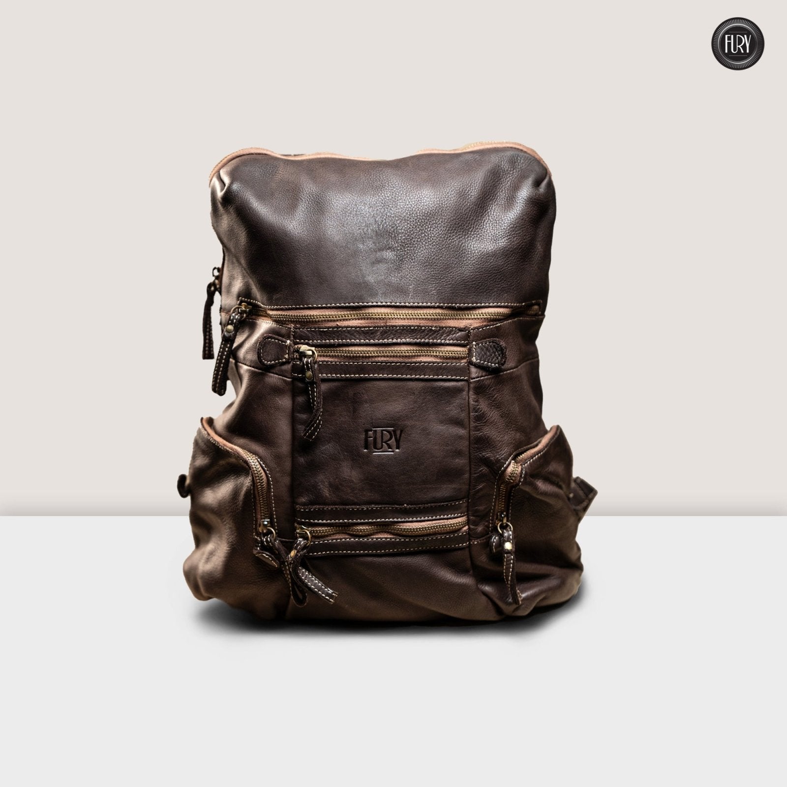 Zaino Brando in pelle - Fury