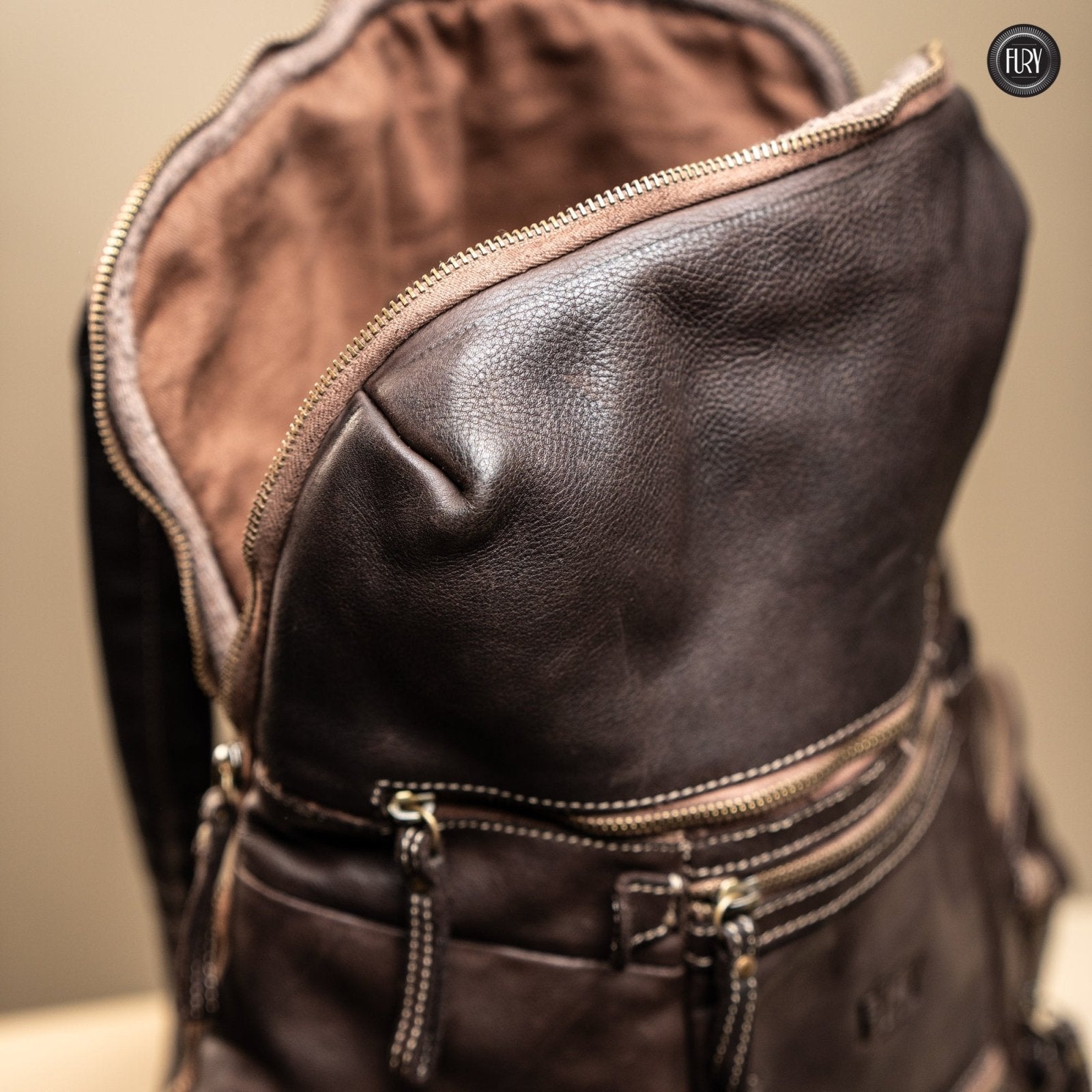 Zaino Brando in pelle - Fury