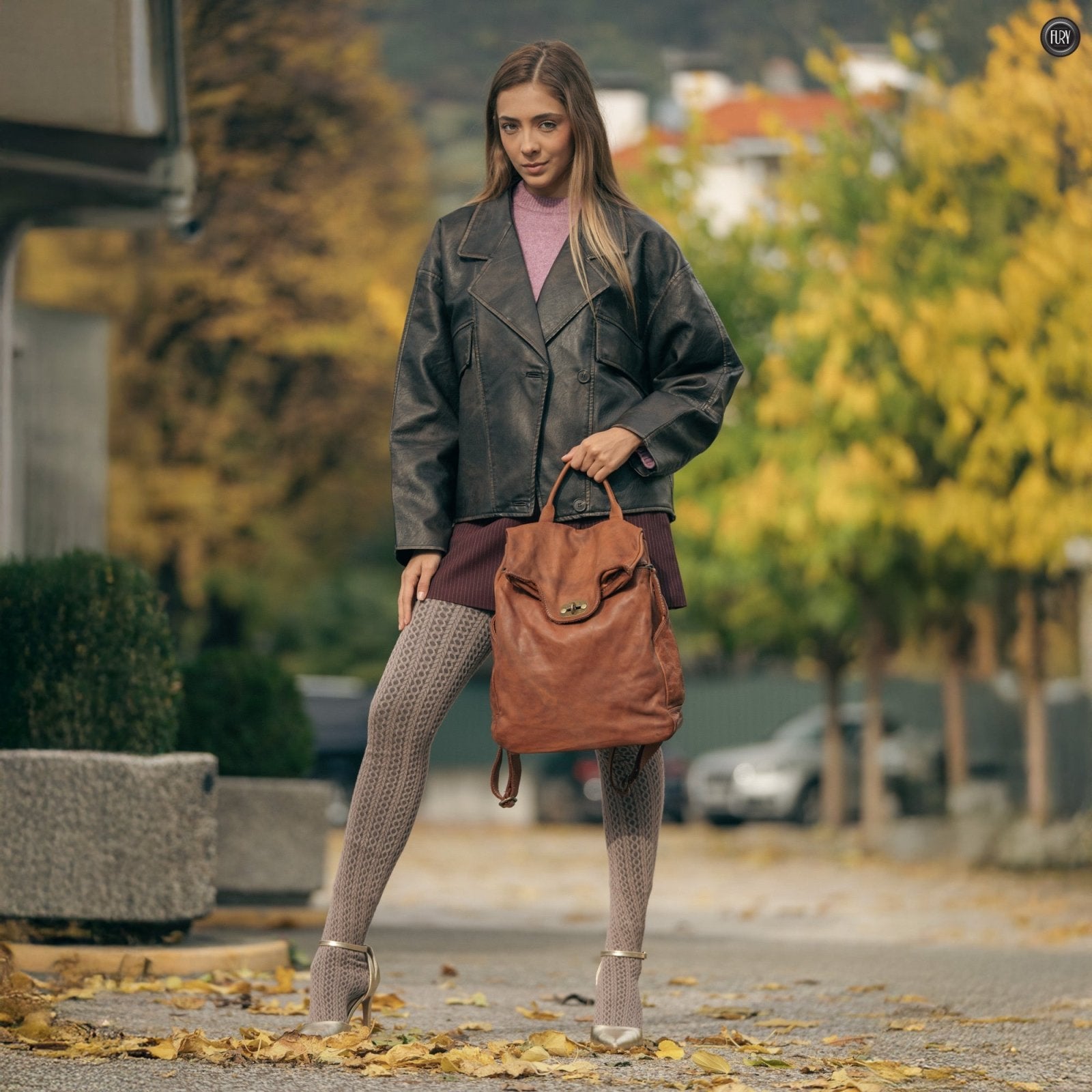 Zaino Danzo in pelle - Fury