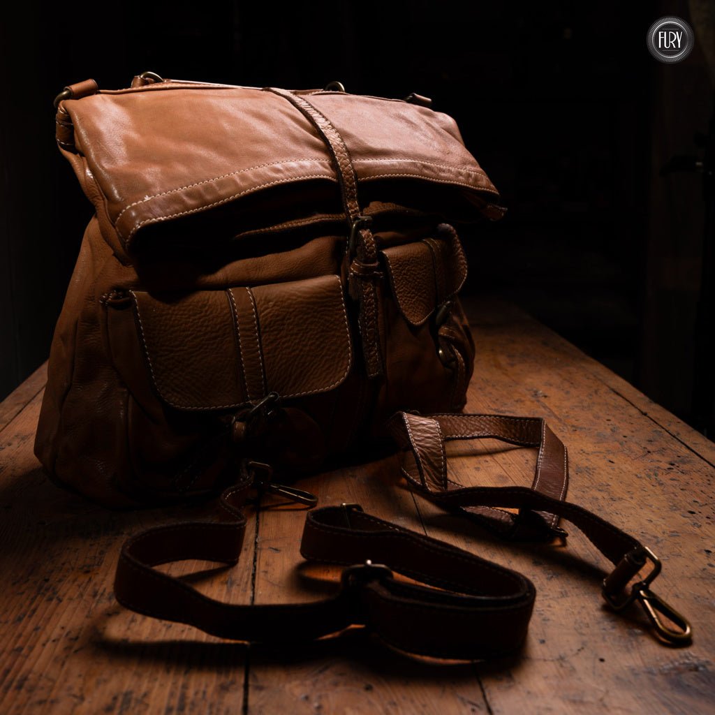 Zaino Mercurio in pelle - Fury