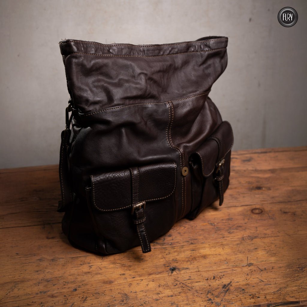 Zaino Mercurio in pelle - Fury