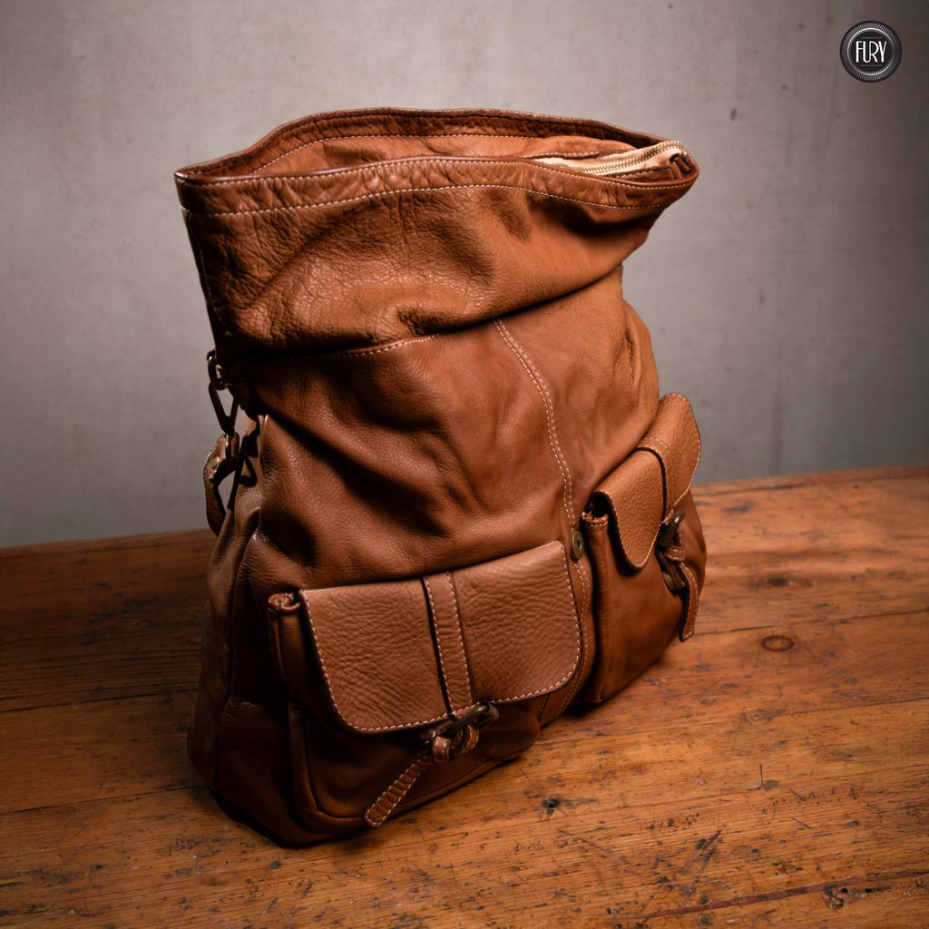 Zaino Mercurio in pelle - Fury