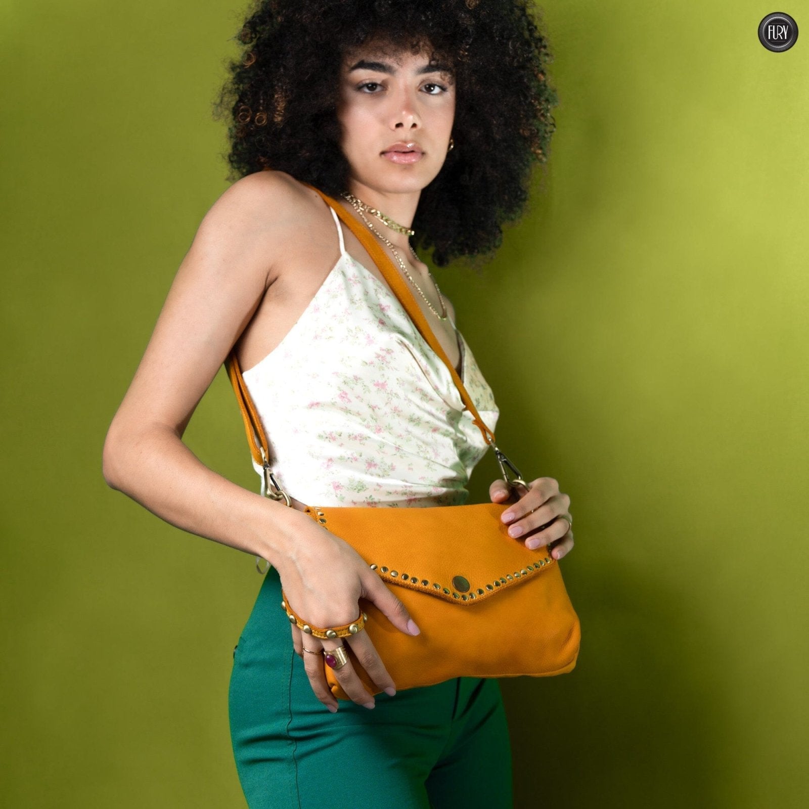 Pochette Sofia in pelle - Fury