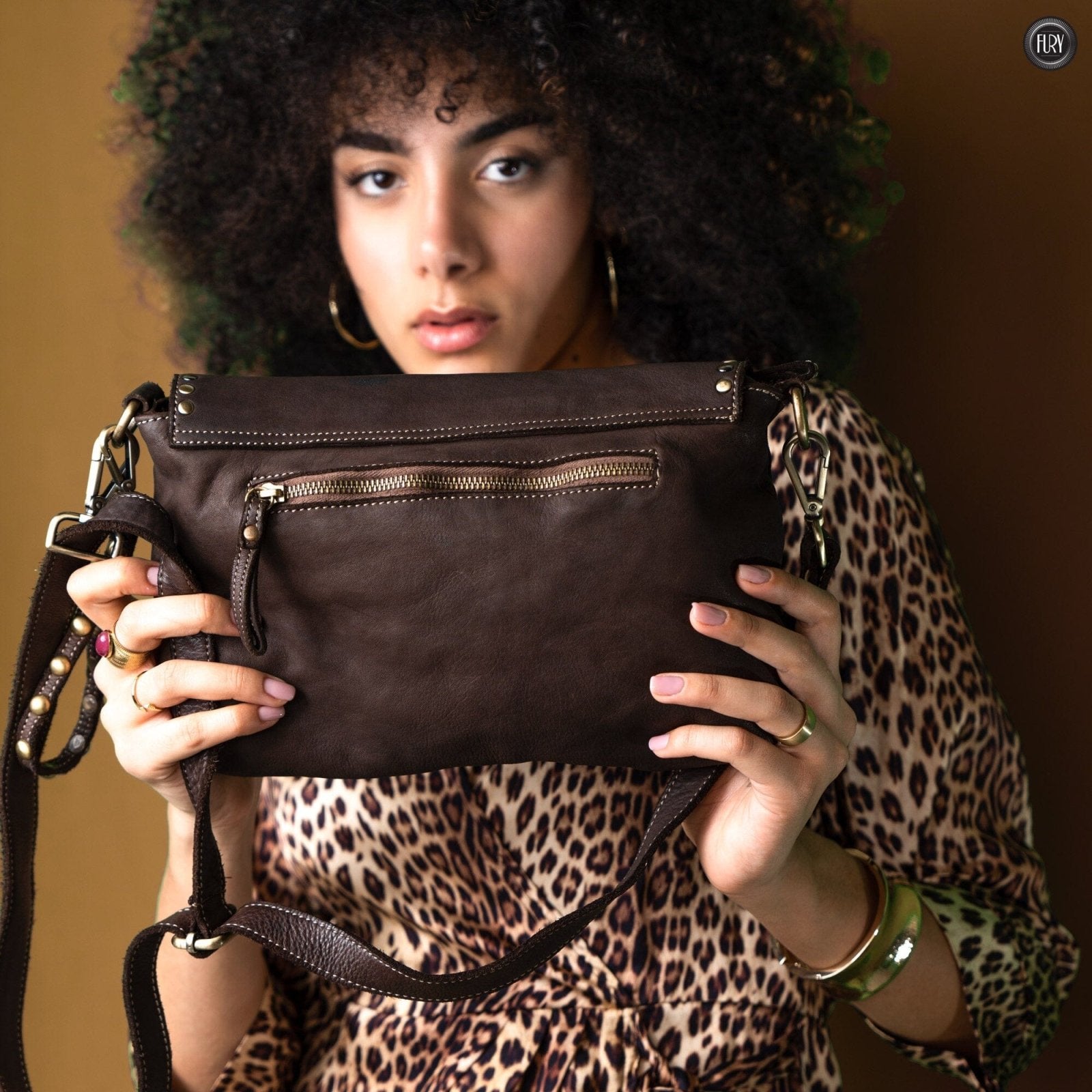 Pochette Sofia in pelle - Fury