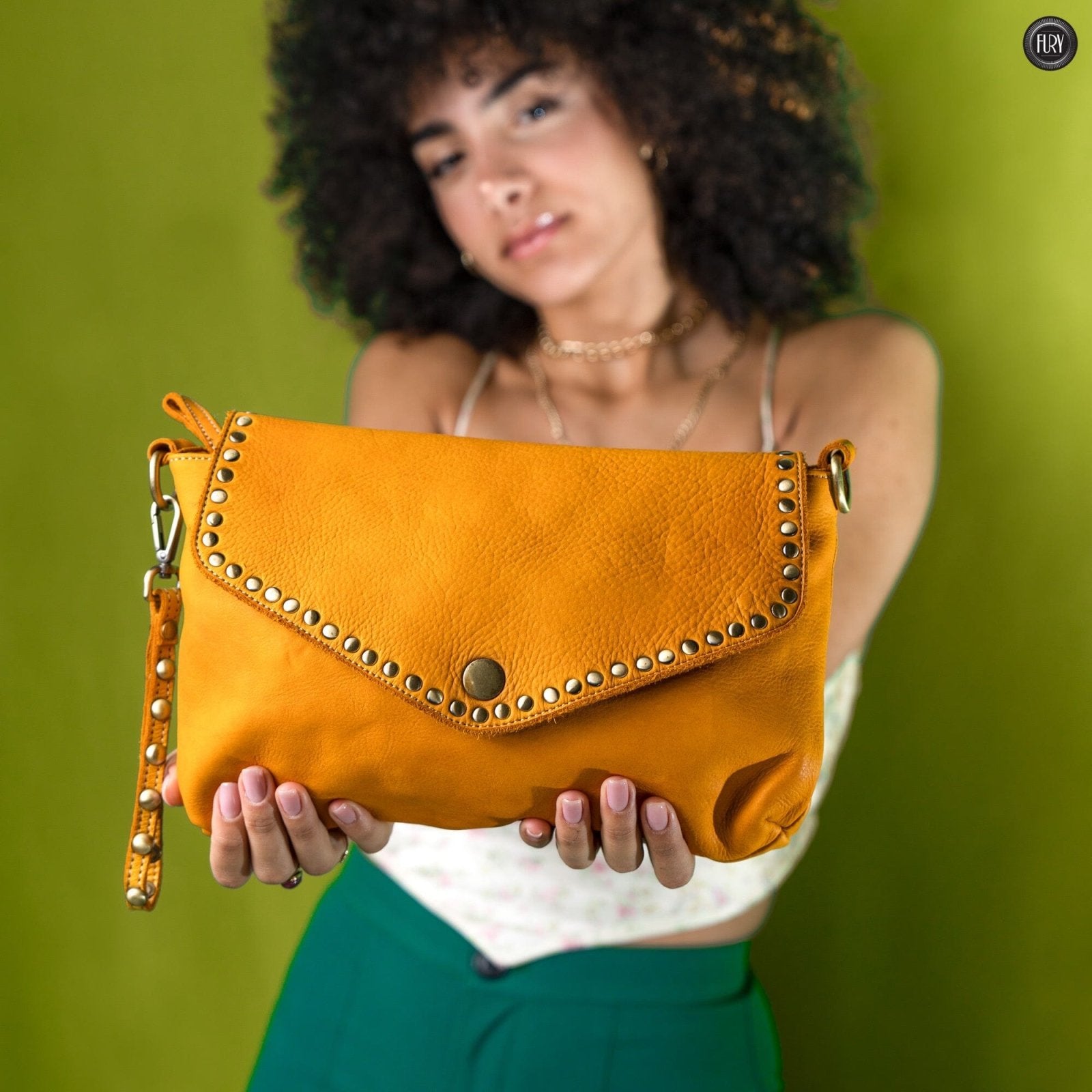 Pochette Sofia in pelle - Fury