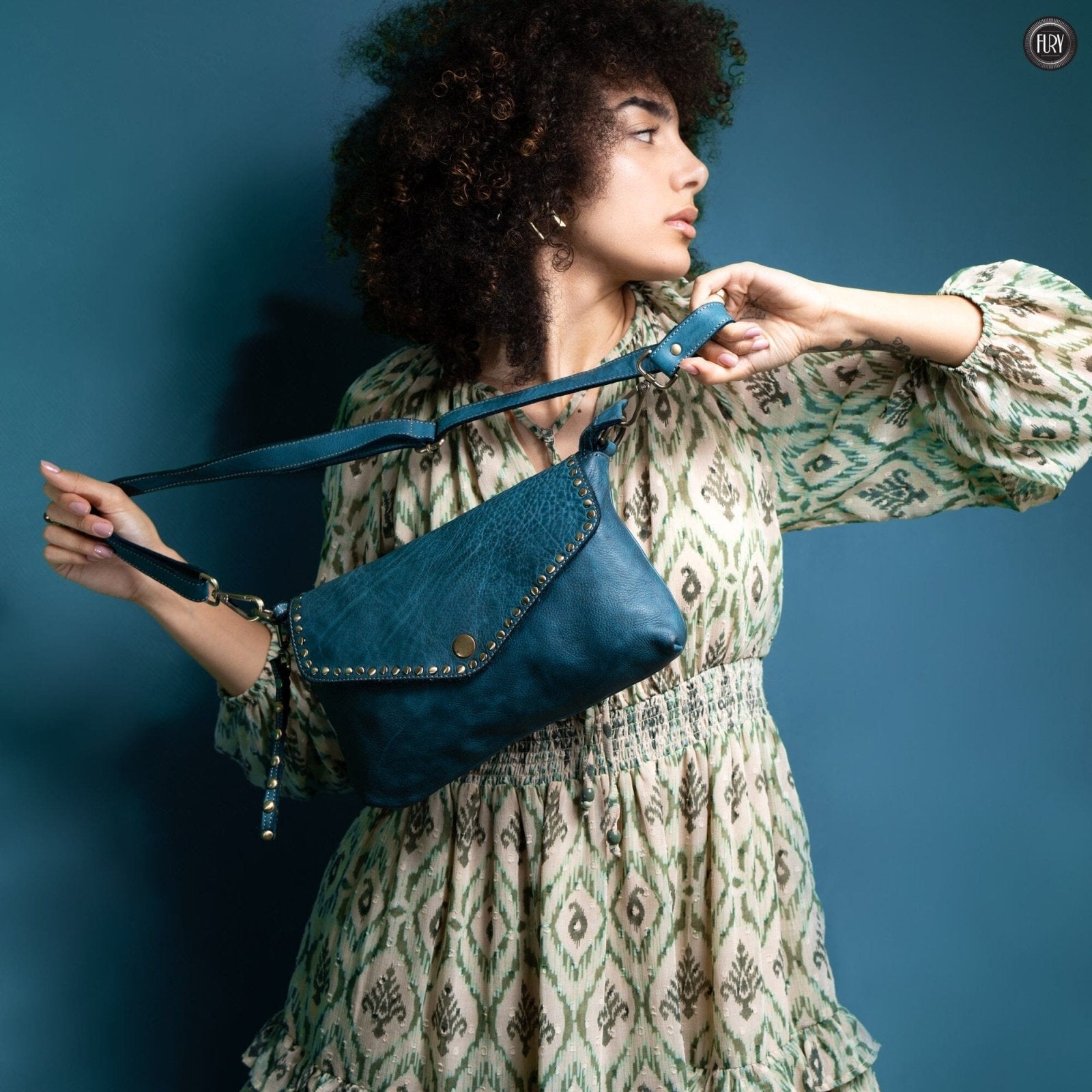 Pochette Sofia in pelle - Fury