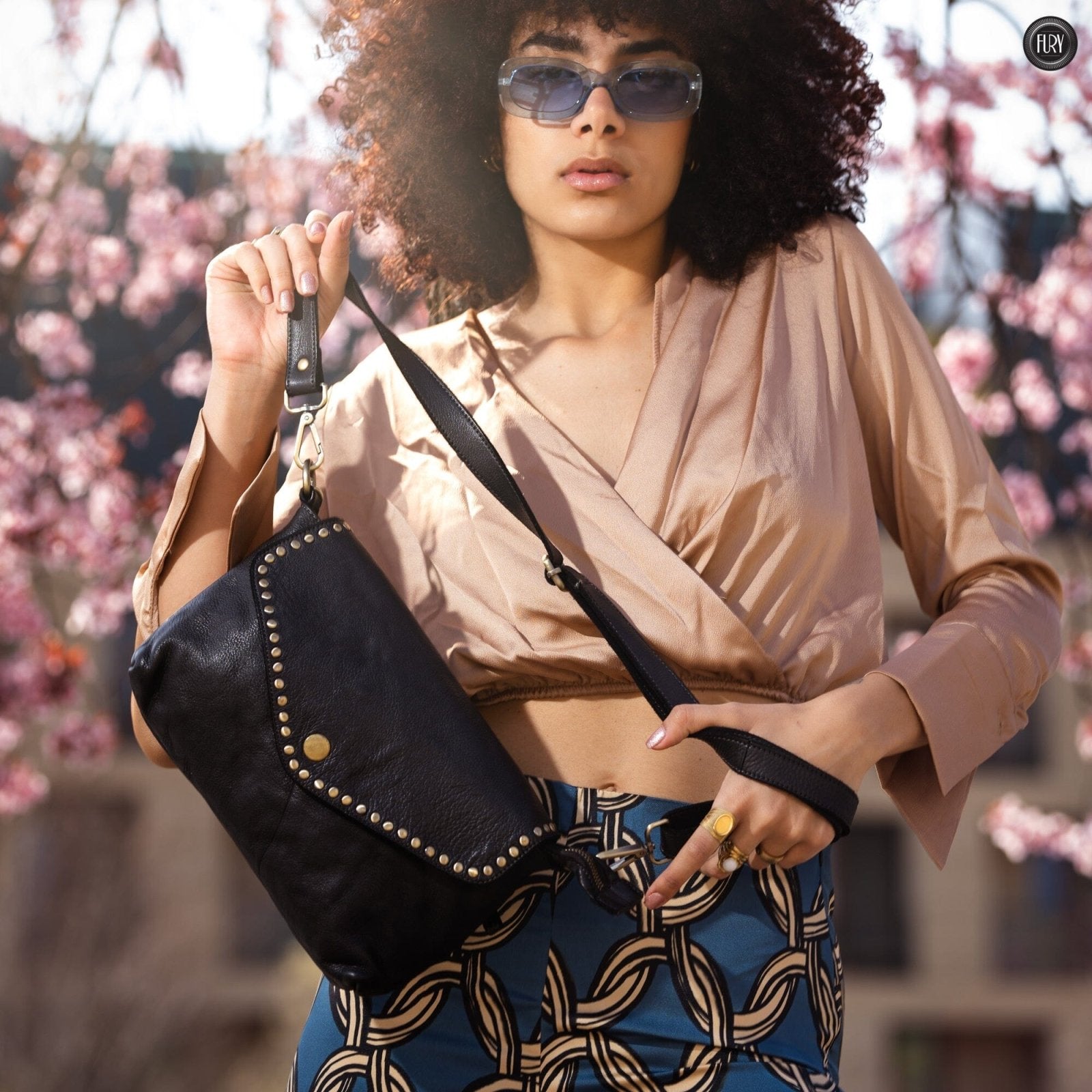 Pochette Sofia in pelle - Fury