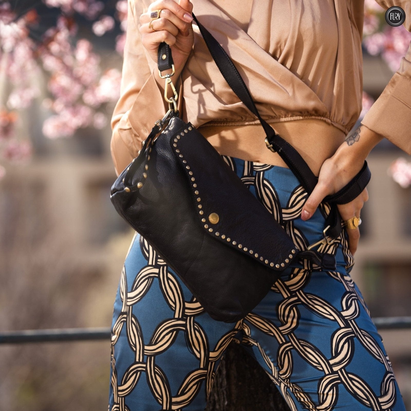 Pochette Sofia in pelle - Fury