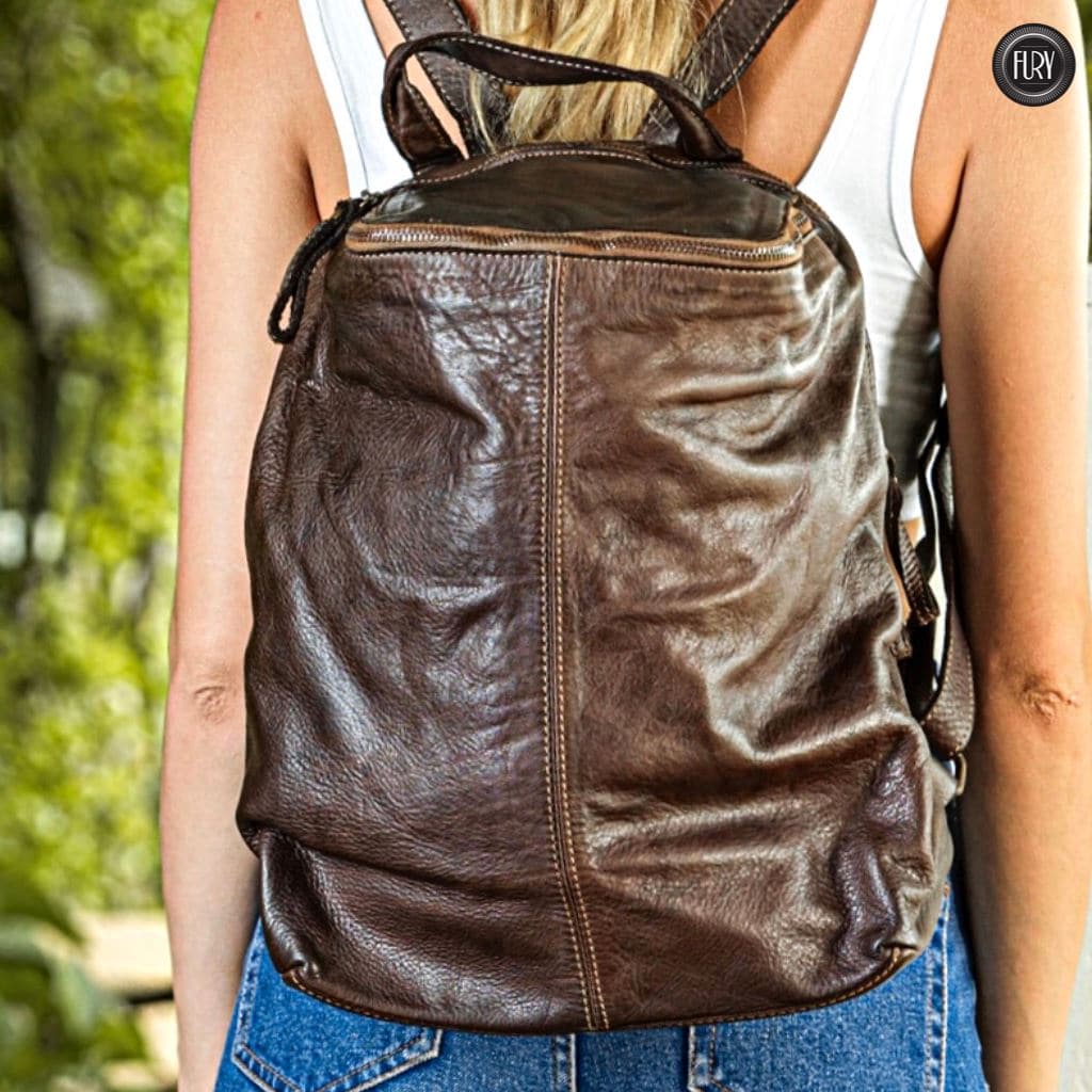 Zainetto Barga in pelle - Fury