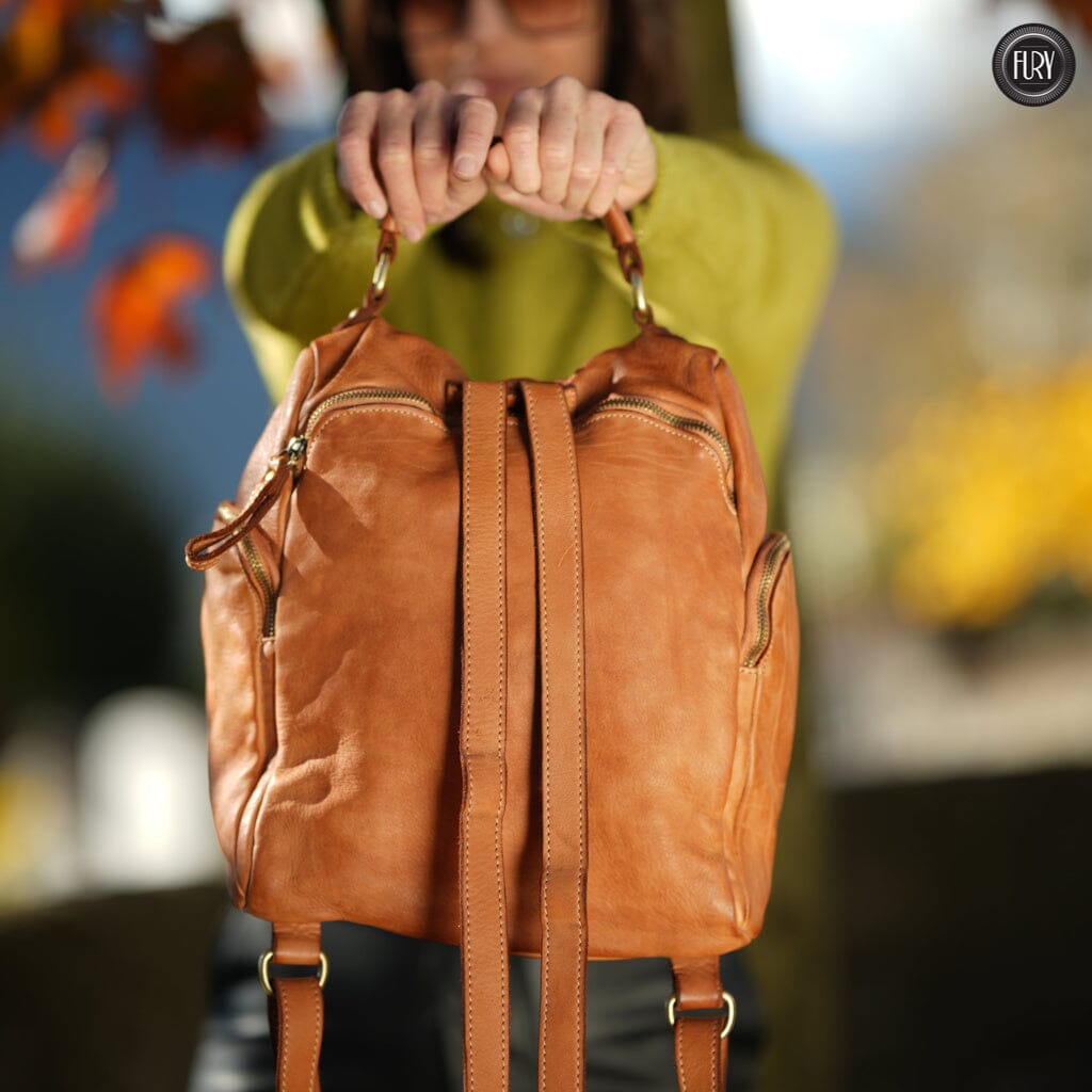 Zainetto Volterra in pelle - Fury