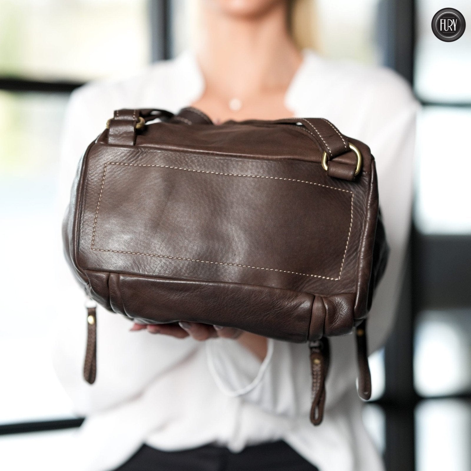 Zainetto Volterra in pelle - Fury