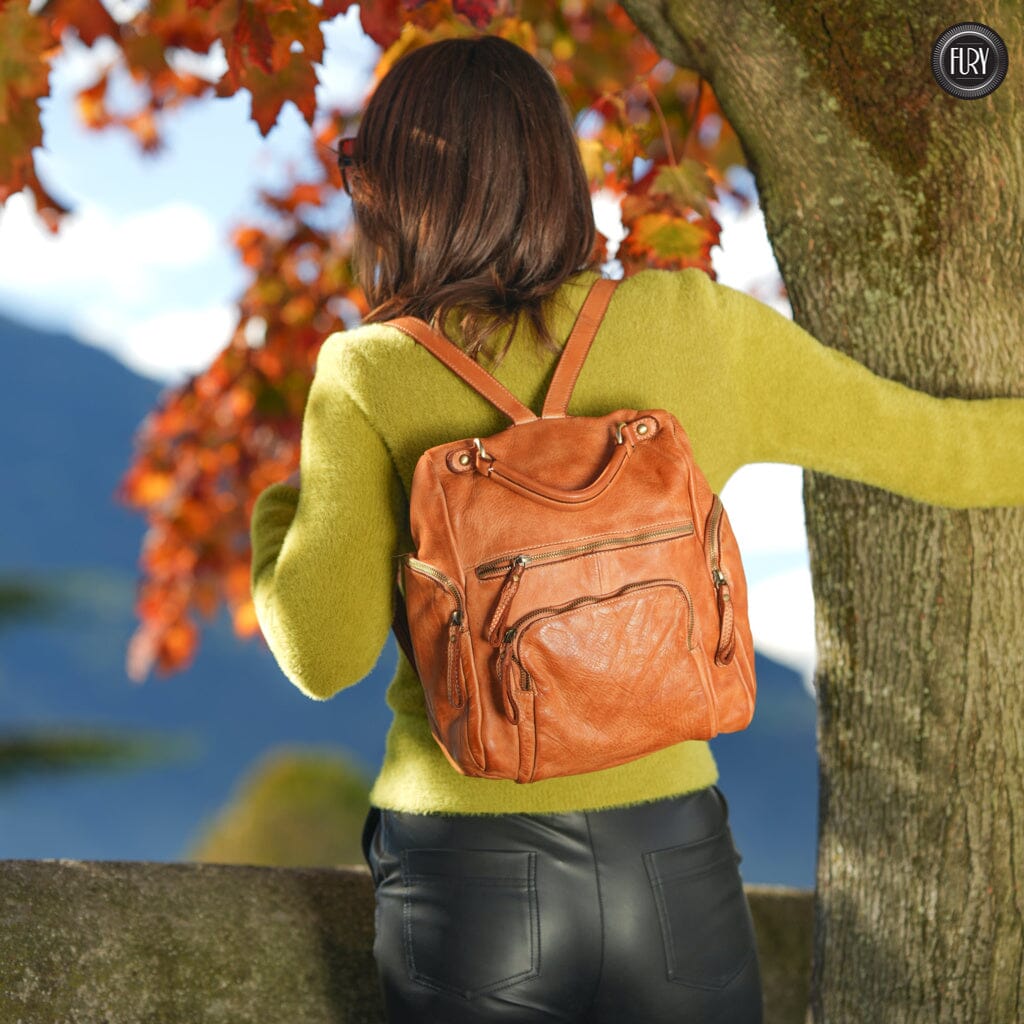 Zainetto Volterra in pelle - Fury