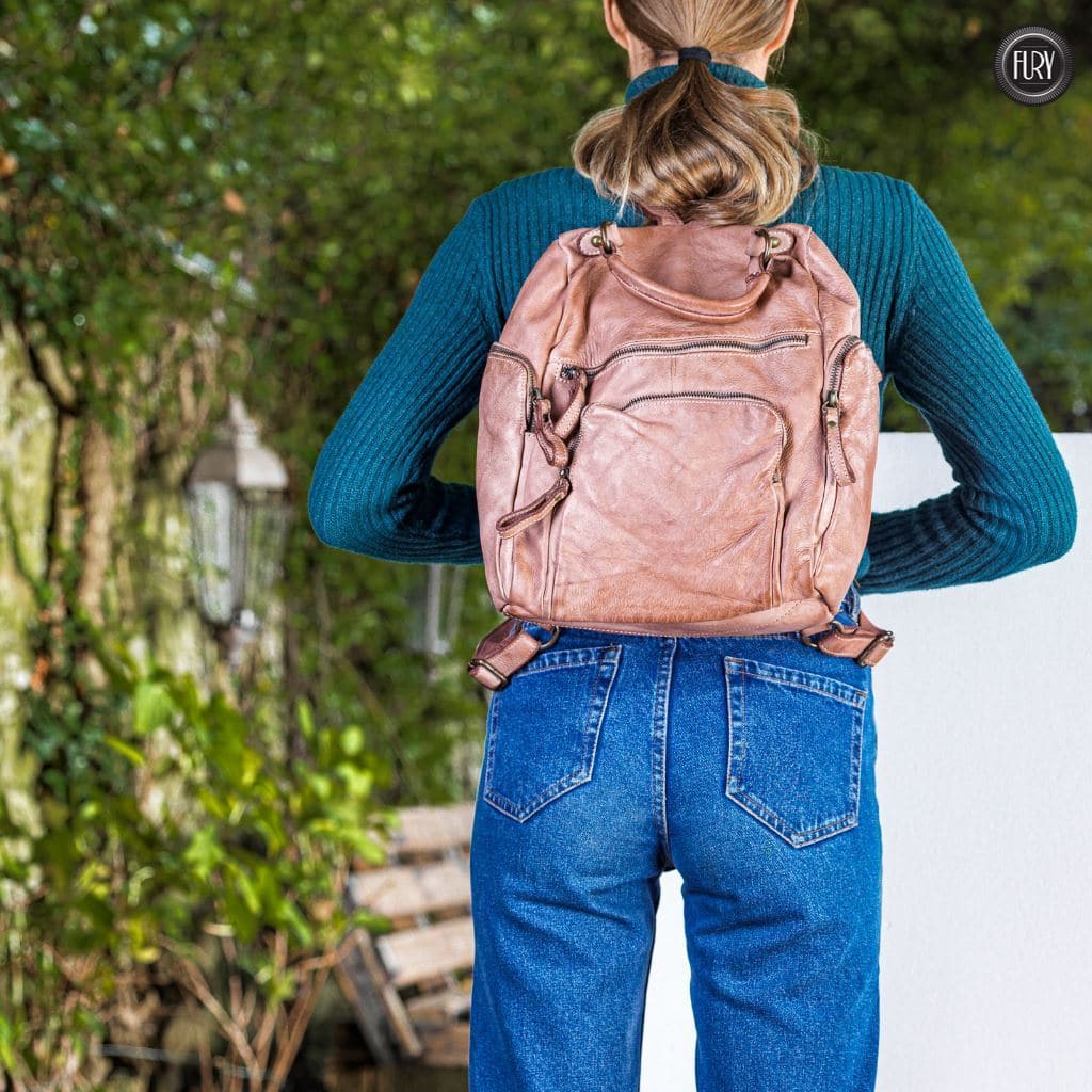 Zainetto Volterra in pelle - Fury