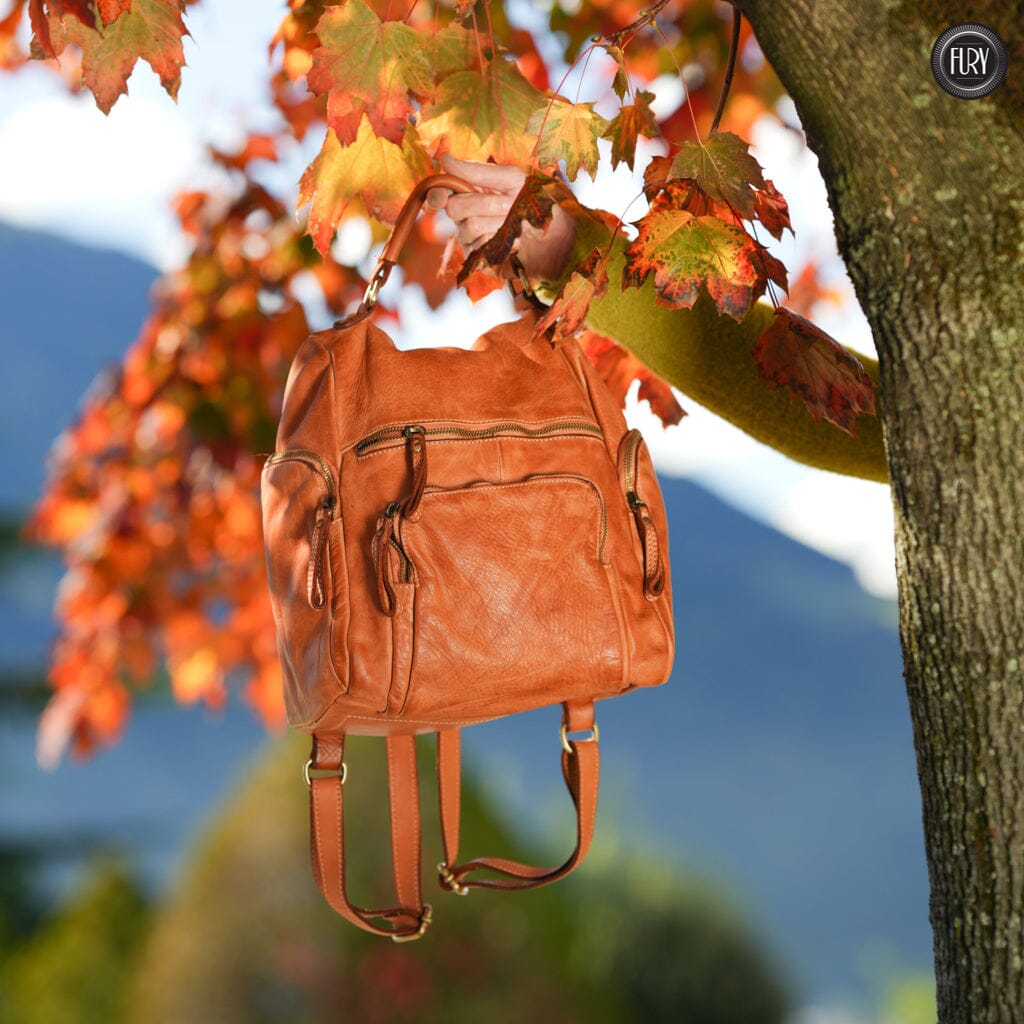 Zainetto Volterra in pelle - Fury