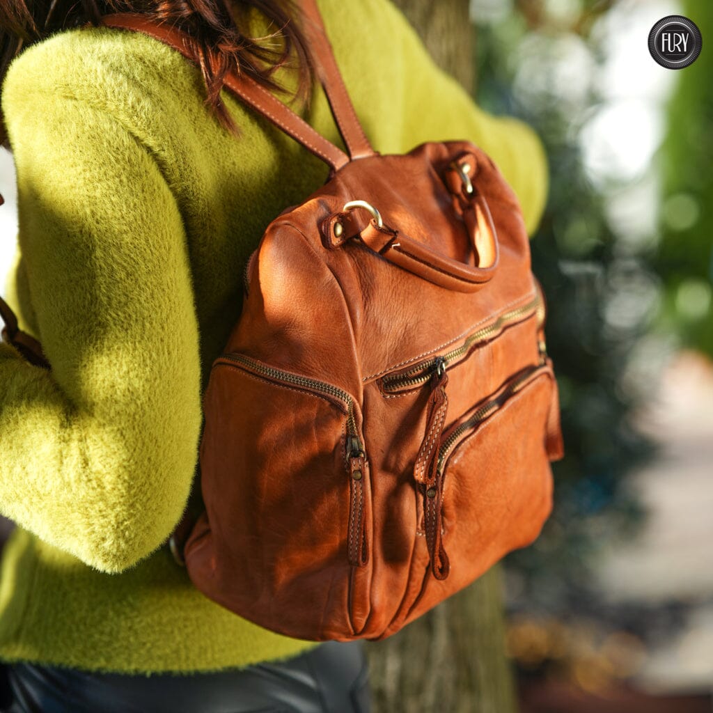 Zainetto Volterra in pelle - Fury