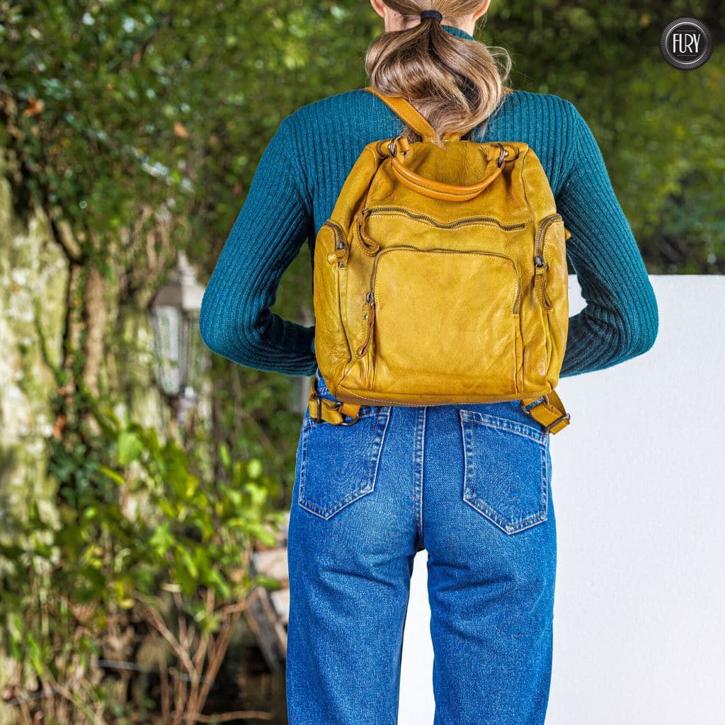 Zainetto Volterra in pelle - Fury