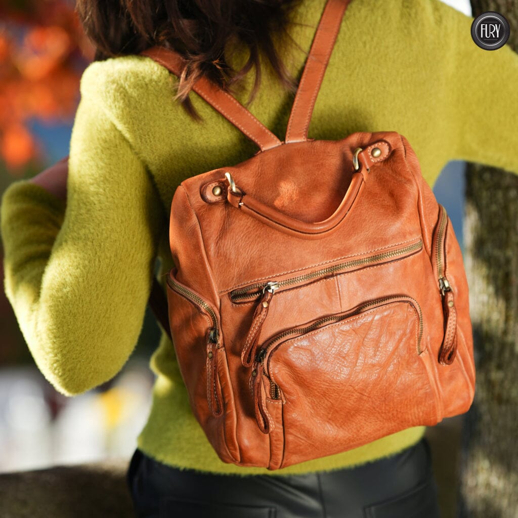 Zainetto Volterra in pelle - Fury