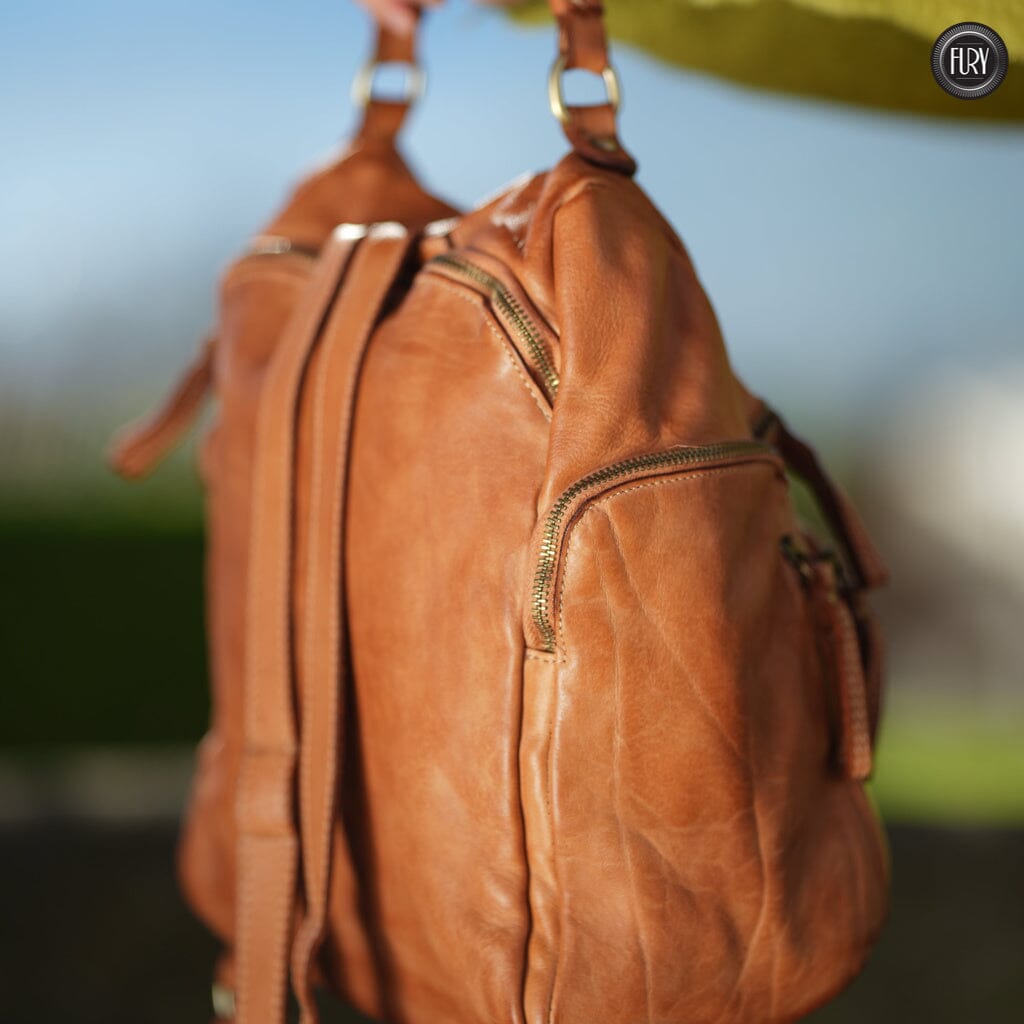 Zainetto Volterra in pelle - Fury