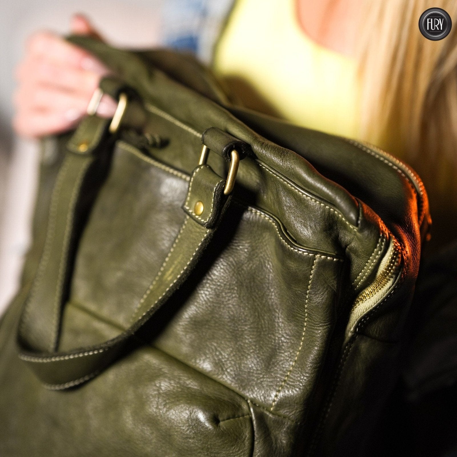 Zaino Daily unisex in pelle - Fury