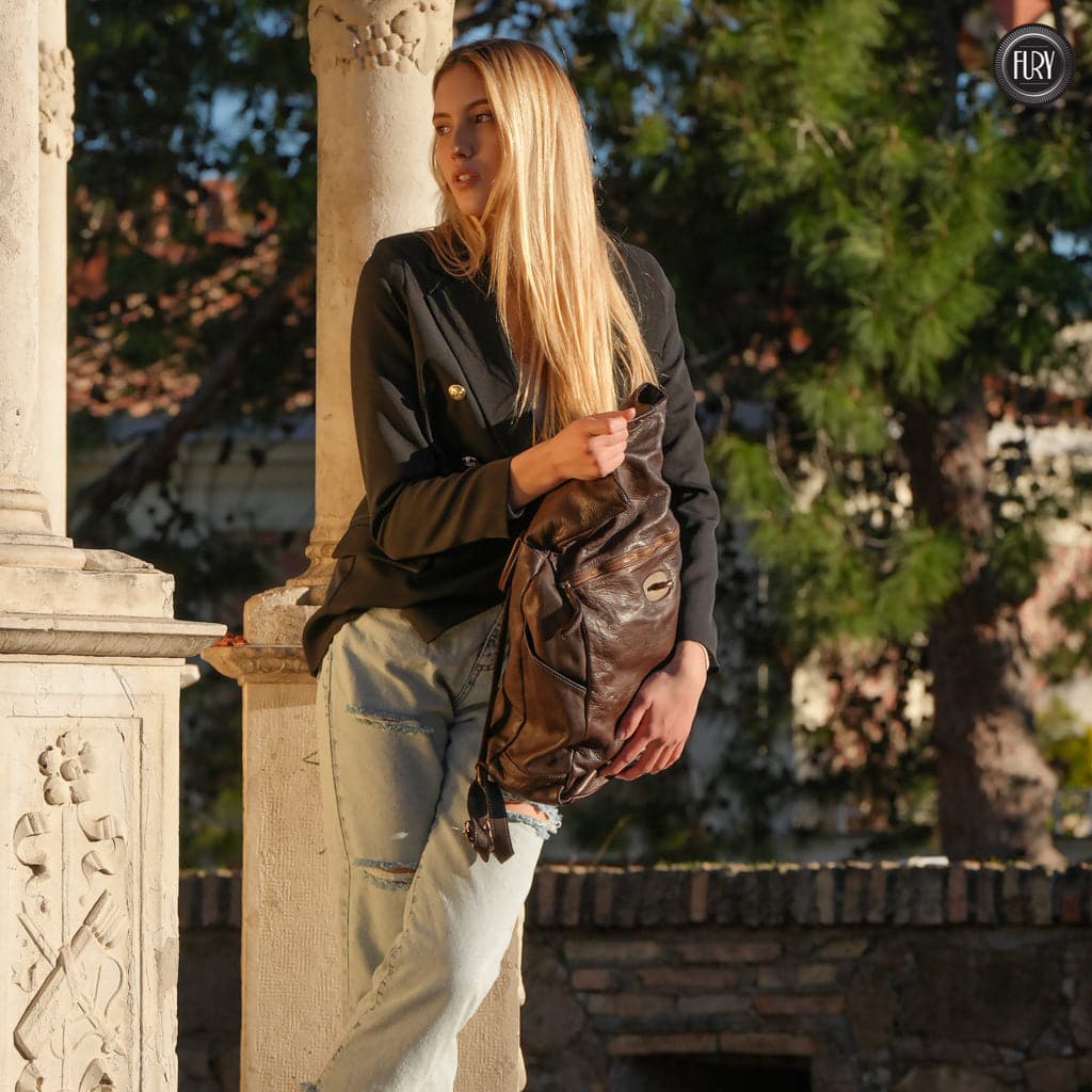 Zaino Danzo in pelle - Fury